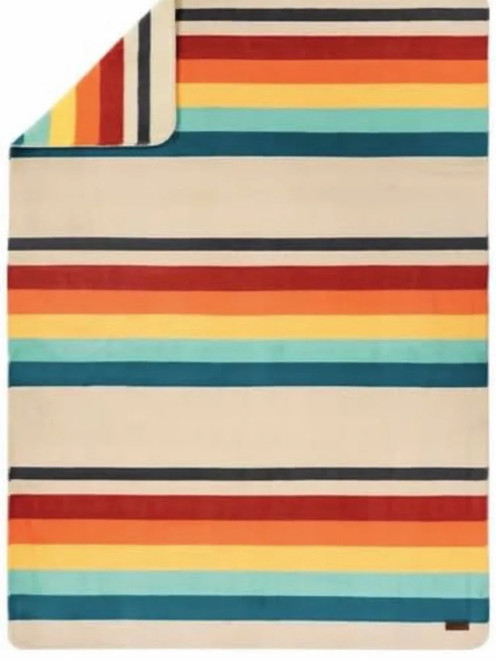 Pendleton Mount Foraker Ultra Soft Throw Blanket Southwestern Stripe Plush NWT